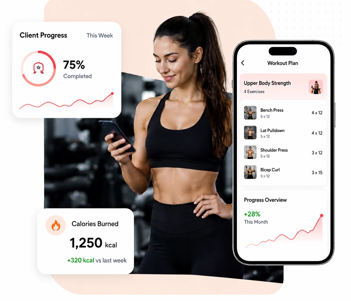 Gym workout tracking app Dubai
