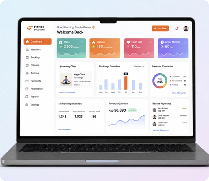 Fitness business management software