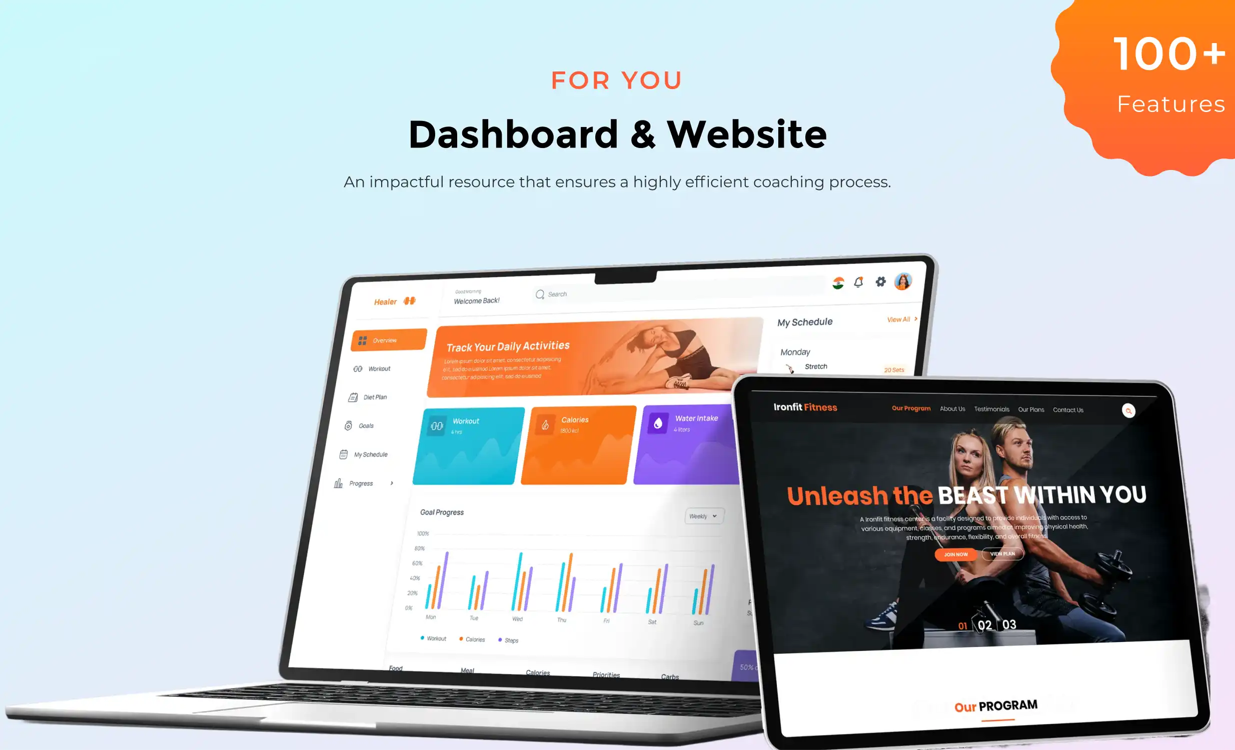 fitness mobile app development