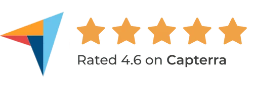 Rated 4.6 stars on Capterra for fitness software