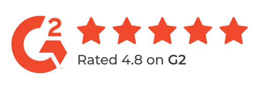 Rated 4.8 stars on G2 for fitness software