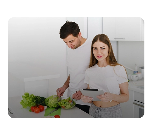 Easy client management and communication mockup